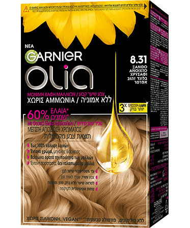 Olia 9G Ξανθό Πολύ Ανοιχτό Σαντρέ Βαφή Μαλλιών Χωρίς Αμμωνία